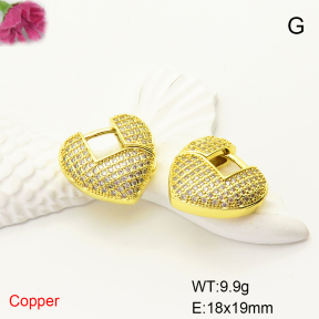 F6E405107bhia-L017  Fashion Copper Earrings