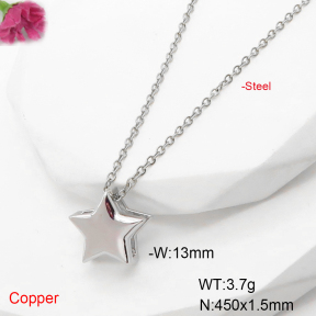 F6N407411vail-L017  Fashion Copper Necklace