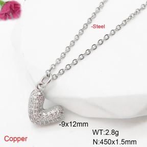 F6N407416aajl-L017  Fashion Copper Necklace