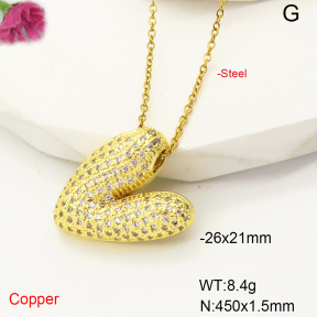 F6N407476bbml-L017  Fashion Copper Necklace