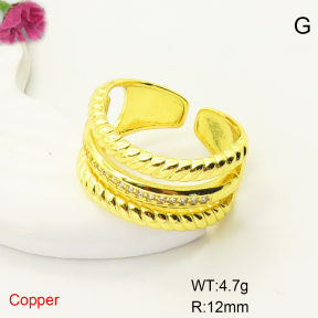 F6R200215baka-L017  Fashion Copper Ring