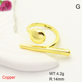 F6R200216baka-L017  Fashion Copper Ring
