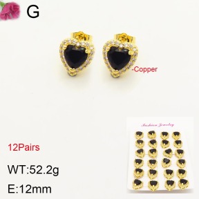 F2E401195bmmb-J22  Fashion Copper Earrings