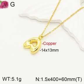 F2N200042vbll-J170  Fashion Copper Necklace