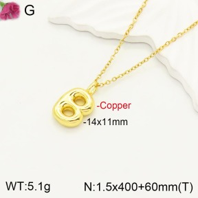 F2N200043vbll-J170  Fashion Copper Necklace