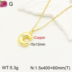 F2N200044vbll-J170  Fashion Copper Necklace