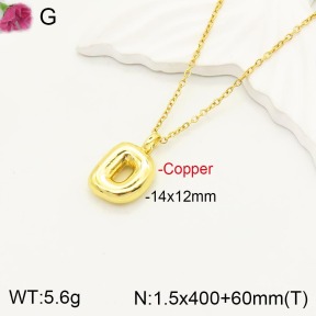F2N200045vbll-J170  Fashion Copper Necklace