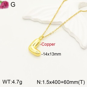 F2N200053vbll-J170  Fashion Copper Necklace