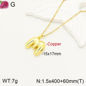 F2N200054vbll-J170  Fashion Copper Necklace