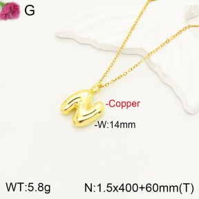 F2N200055vbll-J170  Fashion Copper Necklace