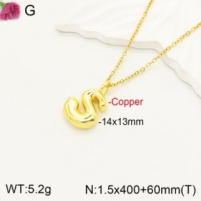 F2N200060vbll-J170  Fashion Copper Necklace