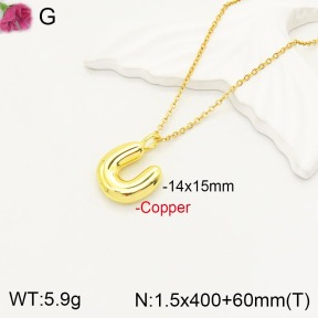 F2N200062vbll-J170  Fashion Copper Necklace
