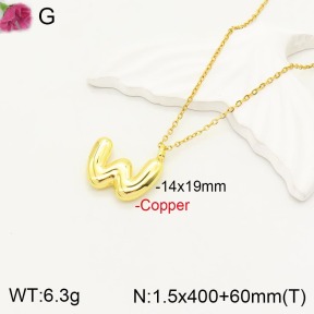 F2N200064vbll-J170  Fashion Copper Necklace