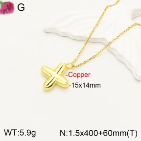F2N200065vbll-J170  Fashion Copper Necklace