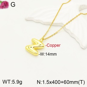 F2N200067vbll-J170  Fashion Copper Necklace