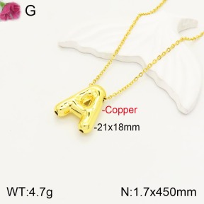 F2N200068vbml-J170  Fashion Copper Necklace
