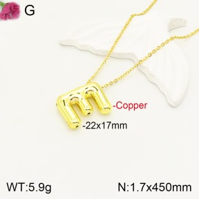 F2N200072bbml-J170  Fashion Copper Necklace