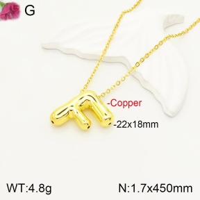 F2N200073bbml-J170  Fashion Copper Necklace