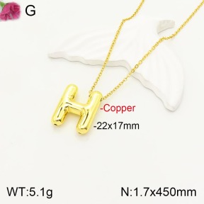 F2N200075bbml-J170  Fashion Copper Necklace