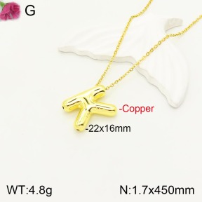 F2N200078bbml-J170  Fashion Copper Necklace