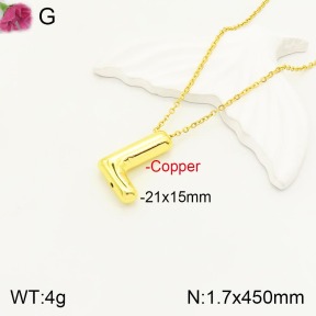 F2N200079bbml-J170  Fashion Copper Necklace