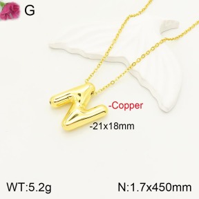 F2N200081bbml-J170  Fashion Copper Necklace