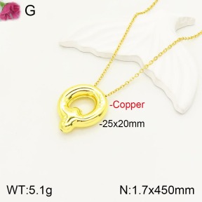F2N200084bbml-J170  Fashion Copper Necklace