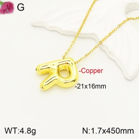 F2N200085bbml-J170  Fashion Copper Necklace