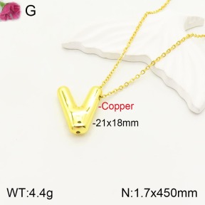 F2N200089bbml-J170  Fashion Copper Necklace