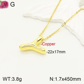 F2N200092bbml-J170  Fashion Copper Necklace