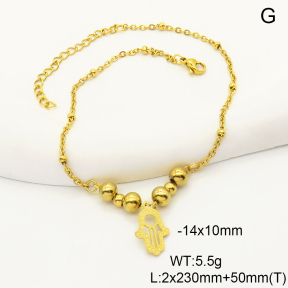 6A9000651vbll-350  Stainless Steel Anklets