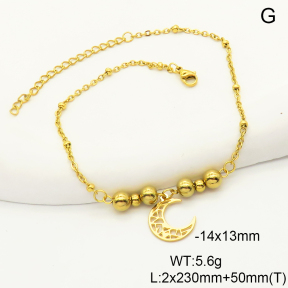 6A9000654vbll-350  Stainless Steel Anklets
