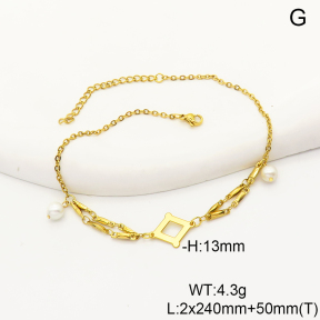 6A9000661vbmb-350  Stainless Steel Anklets