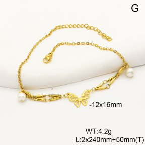 6A9000663vbmb-350  Stainless Steel Anklets