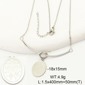 6N2004549vbmb-350  Stainless Steel Necklace