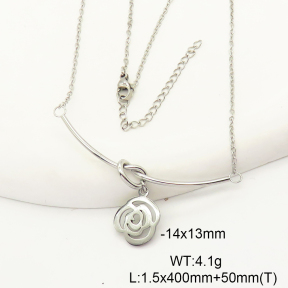 6N2004550vbmb-350  Stainless Steel Necklace