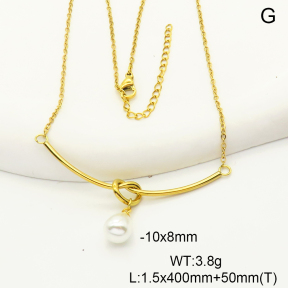 6N3001586vbnb-350  Stainless Steel Necklace