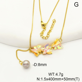 6N3001590abol-350  Stainless Steel Necklace
