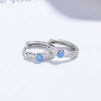 JE6578vhom-Y06  925 Silver Earrings  WT:0.86g  10.6*12mm