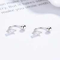 JE6586vhpo-Y06  925 Silver Earrings