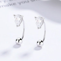 JE6588vhpo-Y06  925 Silver Earrings