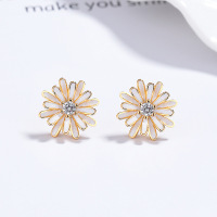 JE6622vhpo-Y06  925 Silver Earrings  WT:1.65g  10.7mm