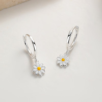 JE6650vhpo-Y06  925 Silver Earrings  WT:1.3g  18.3*6mm