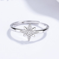 JR6692vhpo-Y06  925 Silver Ring  WT:1.75g  Inner:18.3mm