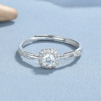 JR6698aiio-Y06  925 Silver Ring  WT:1.55g  Inner:17.7mm