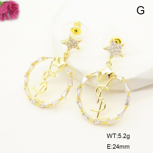 PE1756842aivb-K69  YSL  Fashion  Earrings