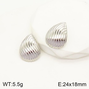 2E2003887ablb-434  Stainless Steel Earrings