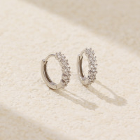 JE6556ailo-Y05  925 Silver Earrings  WT:1.58g  11.9mm