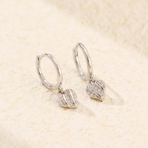 JE6568aiko-Y05  925 Silver Earrings  WT:1.5g  19.5mm