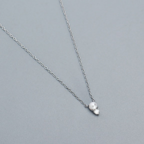 JN6576aiko-Y05  925 Silver Necklace  WT:1.42g  N:400+50mm
P:7.2mm